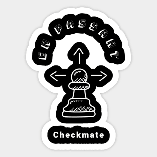 En Passant and Checkmate Sticker